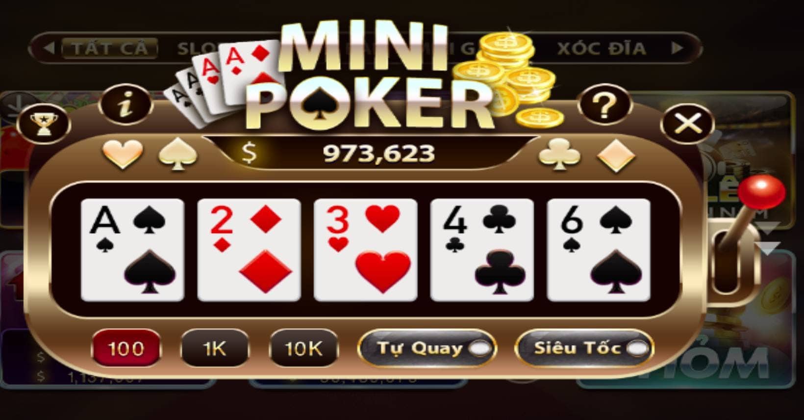 Giai ma game no hu Mini Poker Sunwin an hu 49 000 000
