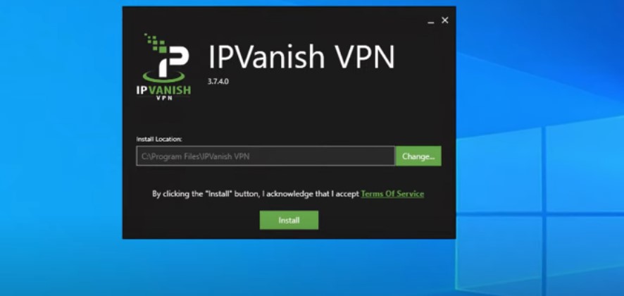 Cài đặt IPVanish cho máy tính
