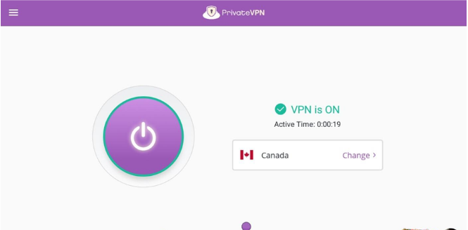 Fake IP bằng PrivateVPN thành công